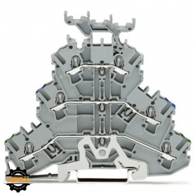 WAGO | 2002-3247 | TRIPLE-DECK TERMINAL BLOCK; GROUND CONDUC