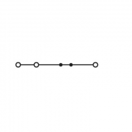 WAGO | 2002-6301 | 3-CONDUCTOR THROUGH TERMINAL BLOCK; 2.5 M