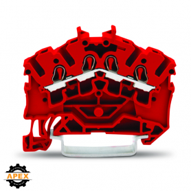 WAGO | 2002-6403 | 4-CONDUCTOR THROUGH TERMINAL BLOCK; 2.5 M