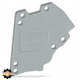 WAGO | 2002-641 | END PLATE; FOR MODULAR TOPJOB®S TEST PLUG