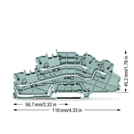 WAGO | 2003-6642 | MULTILEVEL INSTALLATION TERMINAL BLOCK; 4