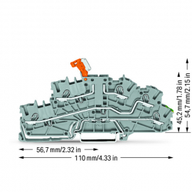 WAGO | 2003-6644 | MULTILEVEL INSTALLATION TERMINAL BLOCK; 4