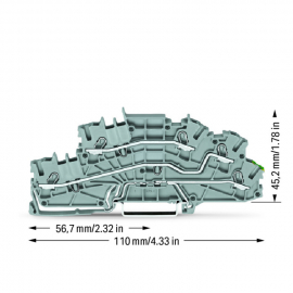 WAGO | 2003-6645 | MULTILEVEL INSTALLATION TERMINAL BLOCK; 4