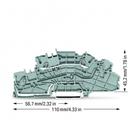 WAGO | 2003-6650 | MULTILEVEL INSTALLATION TERMINAL BLOCK; 4