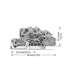 WAGO | 2003-7642 | MULTILEVEL INSTALLATION TERMINAL BLOCK; 4