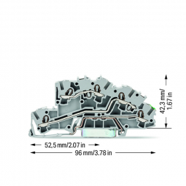 WAGO | 2003-7645 | MULTILEVEL INSTALLATION TERMINAL BLOCK; 4