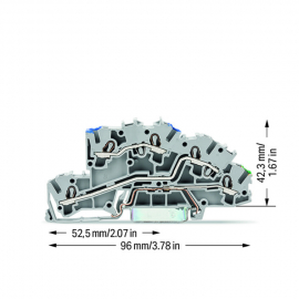 WAGO | 2003-7646 | MULTILEVEL INSTALLATION TERMINAL BLOCK; 4