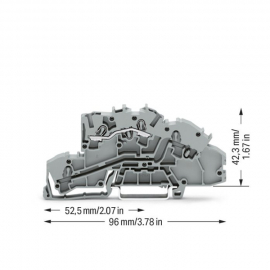 WAGO | 2003-7650 | MULTILEVEL INSTALLATION TERMINAL BLOCK; 4