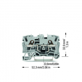 WAGO | 2004-1211/1000-400 | COMPONENT TERMINAL BLOCK; 2-COND