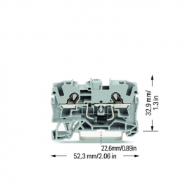 WAGO | 2004-1211/1000-401 | COMPONENT TERMINAL BLOCK; 2-COND