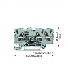 WAGO | 2004-1311/1000-400 | COMPONENT TERMINAL BLOCK; 3-COND