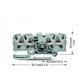 WAGO | 2004-1411/1000-400 | COMPONENT TERMINAL BLOCK; 4-COND