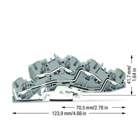 WAGO | 2005-7645 | MULTILEVEL INSTALLATION TERMINAL BLOCK; 6