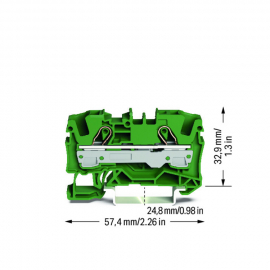 WAGO | 2006-1201/000-001 | 2-CONDUCTOR THROUGH TERMINAL BLOC