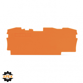 WAGO | 2006-1392 | END AND INTERMEDIATE PLATE; 1 MM THICK; O