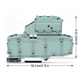 WAGO | 2006-1631/099-000 | 2-CONDUCTOR FUSE TERMINAL BLOCK;