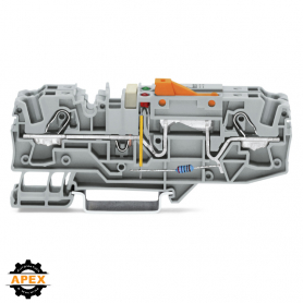 GROUND CONDUCTOR DISCONNECT TERMINAL BLOCK; WITH TEST OPTION