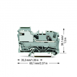 WAGO | 2006-7111 | 1-CONDUCTOR POWER DISTRIBUTION DISCONNECT