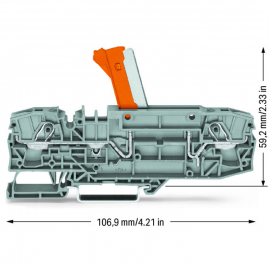 WAGO | 2006-8671 | 2-CONDUCTOR DISCONNECT/TEST TERMINAL BLOC