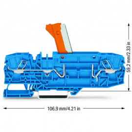 WAGO | 2006-8674 | 2-CONDUCTOR DISCONNECT/TEST TERMINAL BLOC