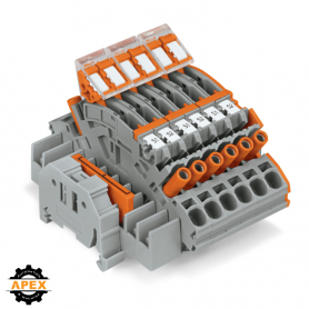 COMPACT TERMINAL BLOCK; FOR 3-PHASE CURRENT TRANSFORMER CIRC