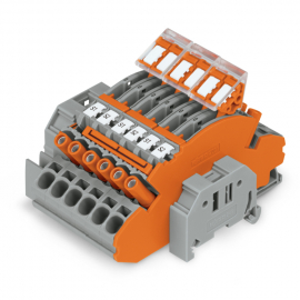 WAGO | 2007-8876 | COMPACT TERMINAL BLOCK; FOR 3-PHASE CURRE