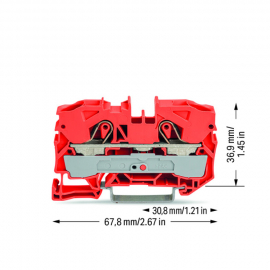 WAGO | 2010-1202 | 2-CONDUCTOR THROUGH TERMINAL BLOCK; 10 MM