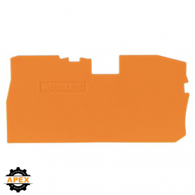 WAGO | 2010-7192 | END AND INTERMEDIATE PLATE 1 MM THICK; OR