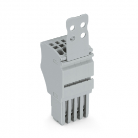 WAGO | 2020-105/133-000 | 1-CONDUCTOR FEMALE PLUG; STRAIN RE