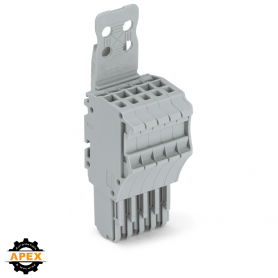 WAGO | 2020-105/143-000 | 1-CONDUCTOR FEMALE PLUG; STRAIN RE