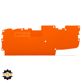 WAGO | 2020-1492 | END AND INTERMEDIATE PLATE; 1 MM THICK; O