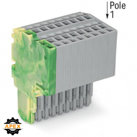 WAGO | 2020-210/000-037 | 2-CONDUCTOR FEMALE CONNECTOR; 1.5