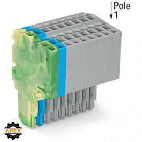 WAGO | 2020-210/000-039 | 2-CONDUCTOR FEMALE CONNECTOR; 1.5