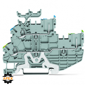 WAGO | 2020-2217 | 1-CONDUCTOR/1-PIN DOUBLE DECK RECEPTACLE