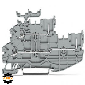 WAGO | 2020-2232 | 1-CONDUCTOR/1-PIN DOUBLE DECK RECEPTACLE