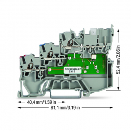 WAGO | 2020-5311/1102-950 | 3-CONDUCTOR SENSOR TERMINAL BLOC