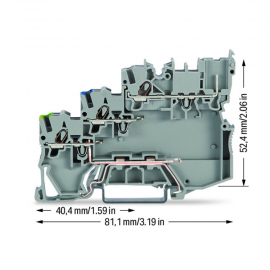 WAGO | 2020-5317/102-000 | 3-CONDUCTOR ACTUATOR SUPPLY TERMI