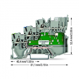WAGO | 2020-5317/1102-950 | 3-CONDUCTOR ACTUATOR SUPPLY TERM