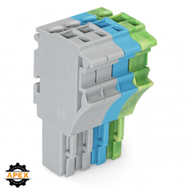 WAGO | 2022-104/000-038 | 1-CONDUCTOR FEMALE PLUG; 2.5 MM²;
