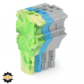 WAGO | 2022-104/000-039 | 1-CONDUCTOR FEMALE PLUG; 2.5 MM²;