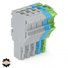 WAGO | 2022-105/000-038 | 1-CONDUCTOR FEMALE PLUG; 2.5 MM²;