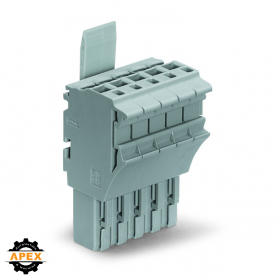 WAGO | 2022-105/123-000 | 1-CONDUCTOR FEMALE PLUG; LOCKING L