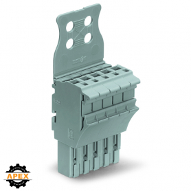WAGO | 2022-105/134-000 | 1-CONDUCTOR FEMALE PLUG; STRAIN RE