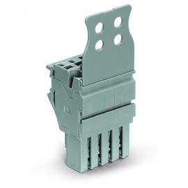 WAGO | 2022-105/134-000 | 1-CONDUCTOR FEMALE PLUG; STRAIN RE