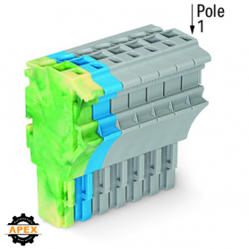 WAGO | 2022-107/000-039 | 1-CONDUCTOR FEMALE PLUG; 2.5 MM²;