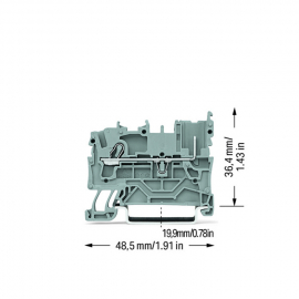 WAGO | 2022-1201/999-953 | 1-CONDUCTOR/1-PIN CARRIER TERMINA