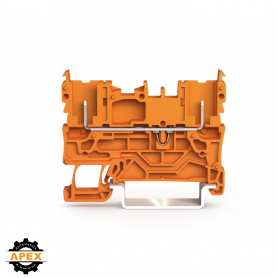 WAGO | 2022-1602 | 2-PIN CARRIER TERMINAL BLOCK; FOR DIN-RAI