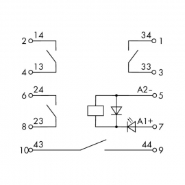 WAGO | 2042-3024 | REL DC 24V