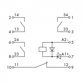 WAGO | 2042-3074 | REL DC 24V