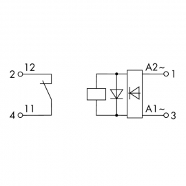 WAGO | 2042-3859 | REL AC/DC 24-230V